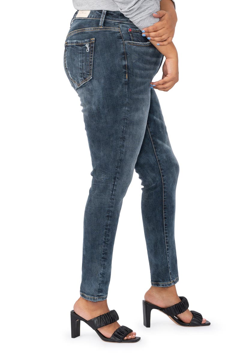 SLINK Jeans High Waist Ankle Skinny Jeans, Alternate, color, Emory