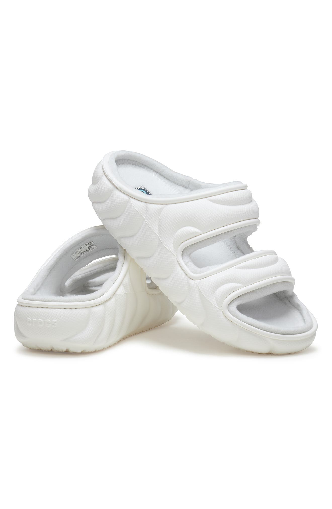 CROCS Classic Cozzzy Overpuff Slide Sandal, Alternate, color, 