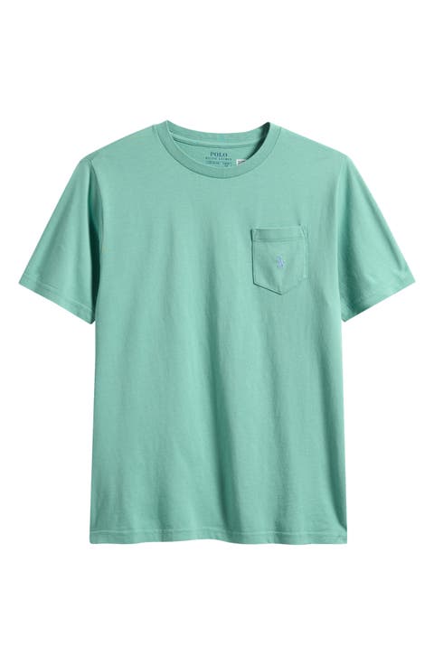 Kids' Cotton Jersey Pocket T-Shirt (Big Kid)