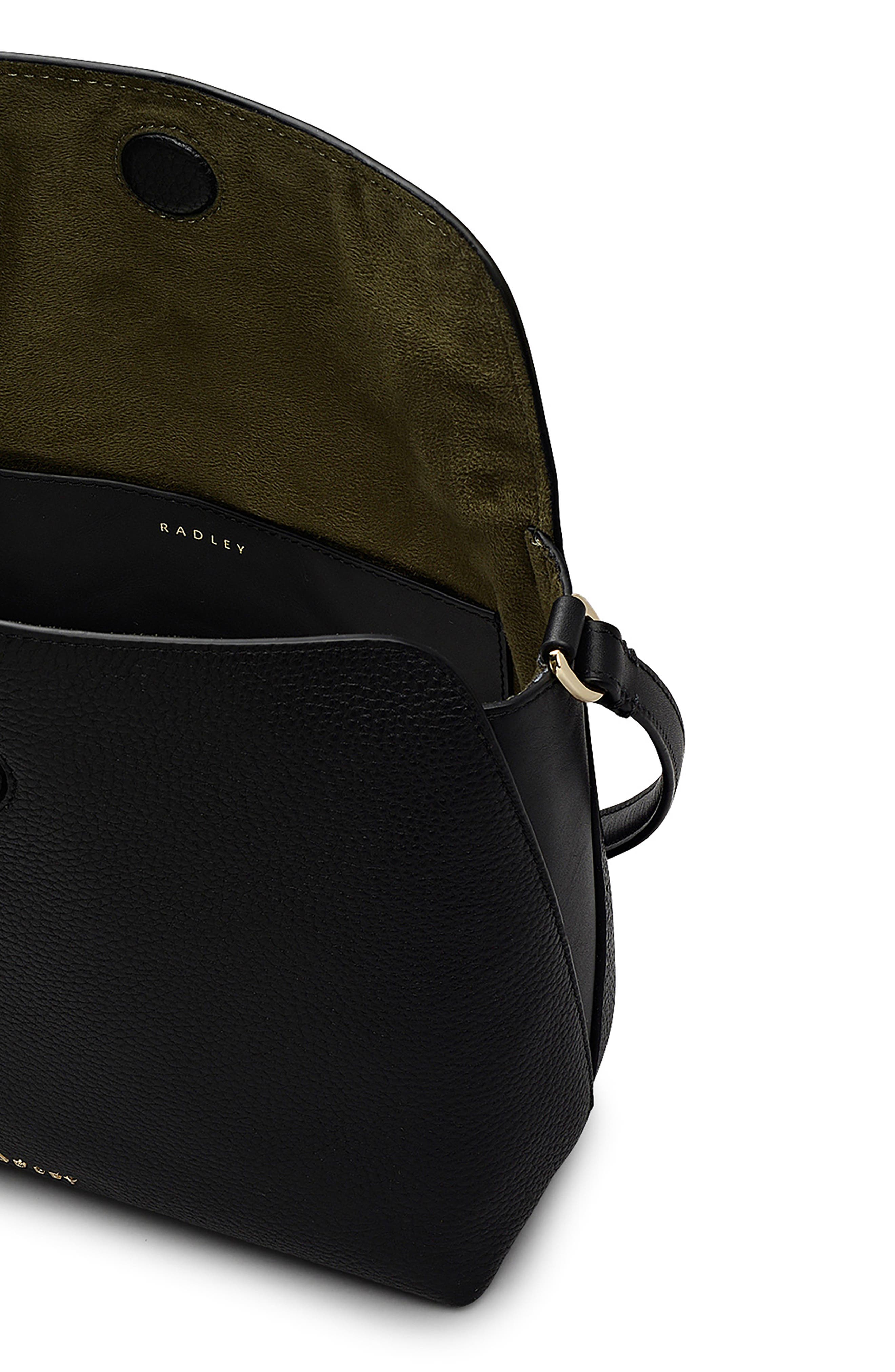 Radley City Road Slouch Shoulder Bag, Alternate, color, Black