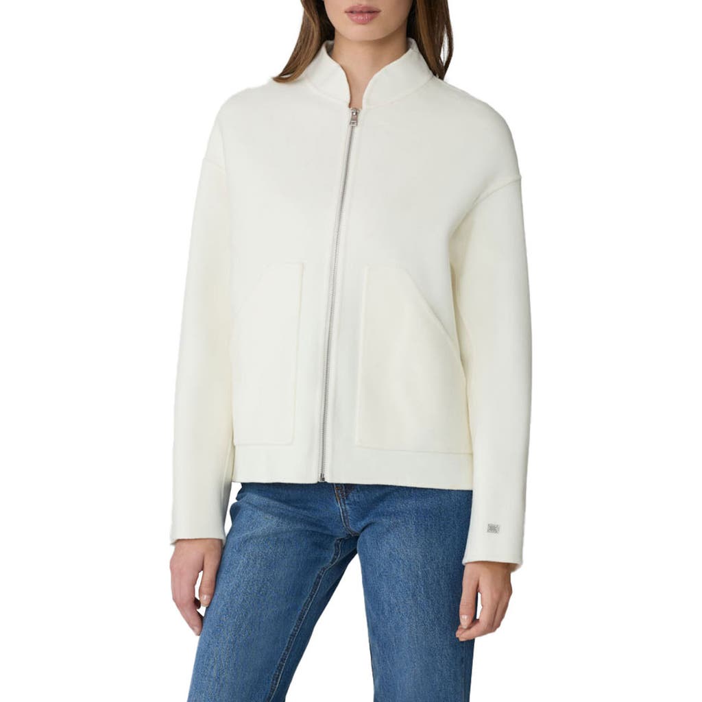 Soia & Kyo Ladies Light Wool Jacket In Powder In Powder