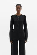 Malina Azra Metallic Milano Knitted Cardigan