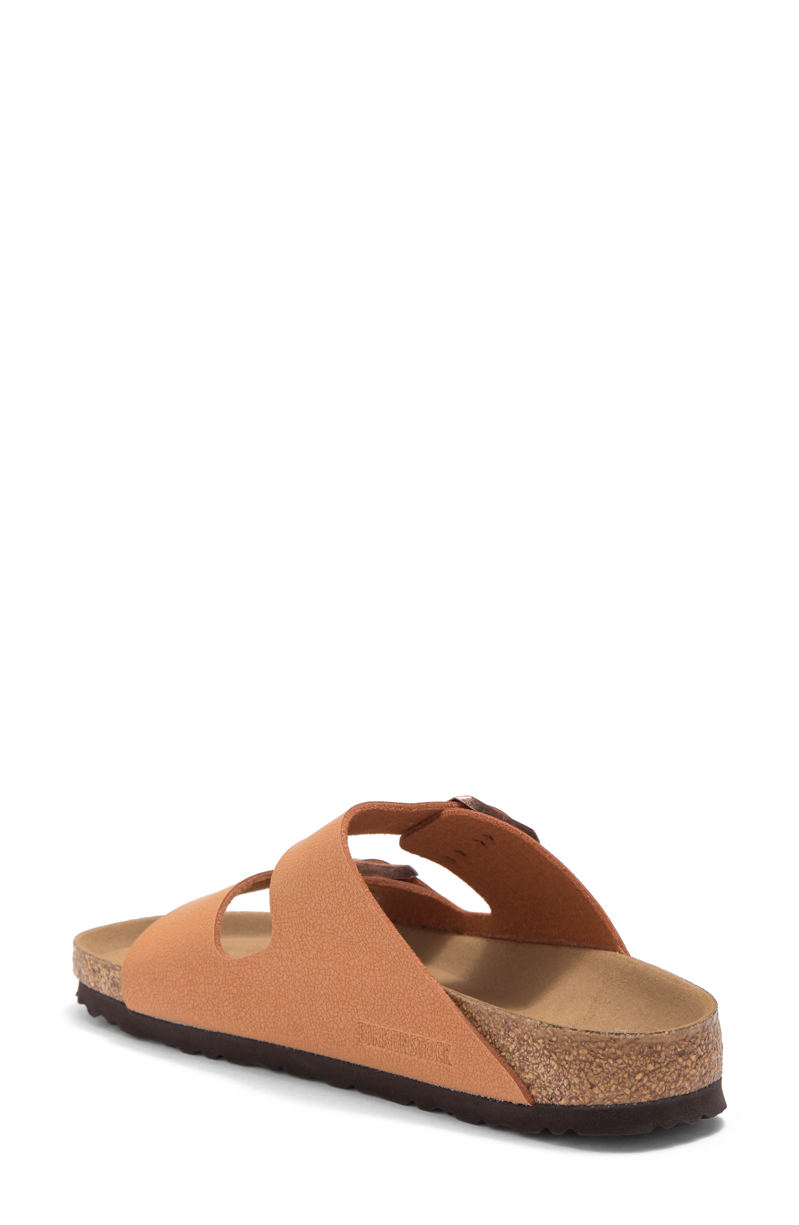 Birkenstock Arizona Vegan Leather Slide Sandal, Alternate, color, 