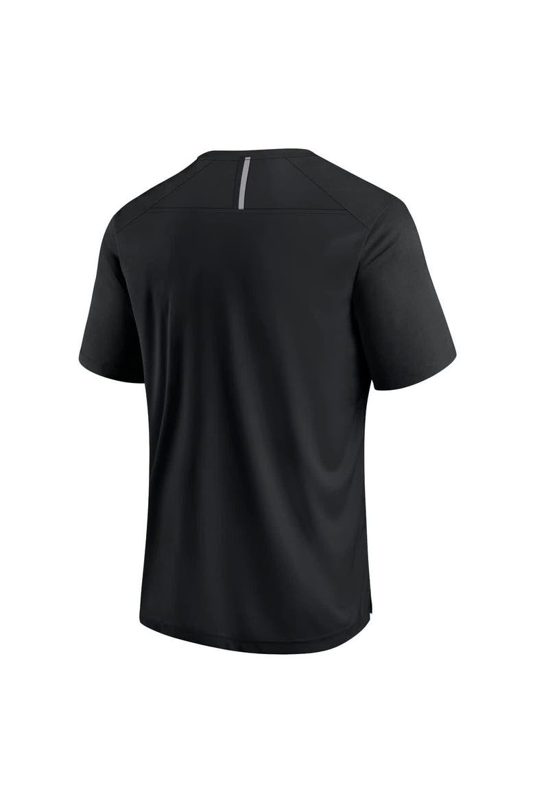 Men's Fanatics  Black Dallas Cowboys Defender Blackout T-Shirt, Alternate, color, Black
