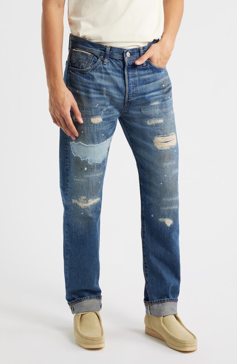 EDWIN Straight Leg Jeans, Main, color, Xxr