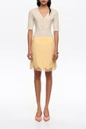 Bimba y Lola Lace Mini Skirt