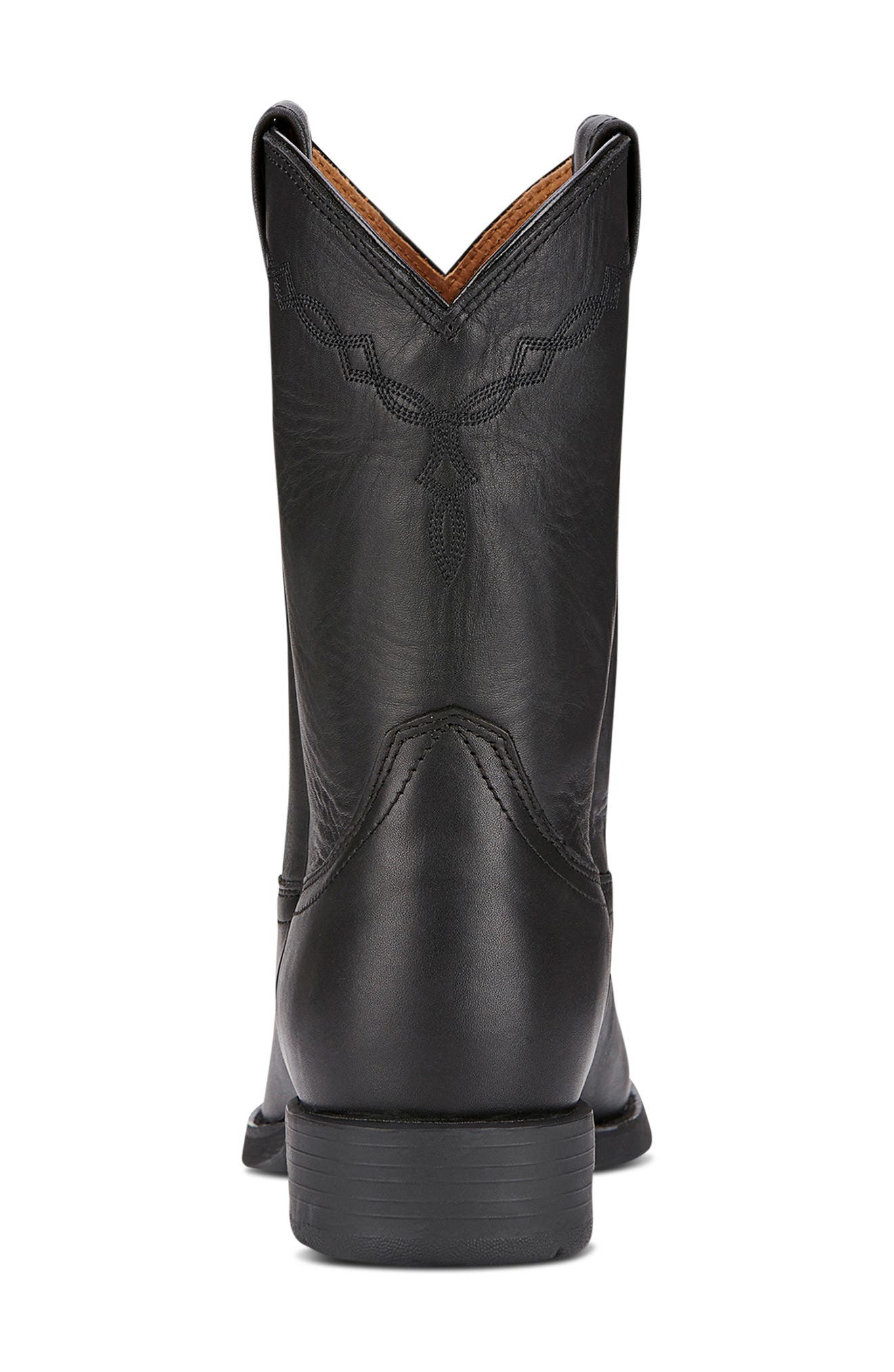 Ariat Heritage Roper Western Boot, Alternate, color, Black
