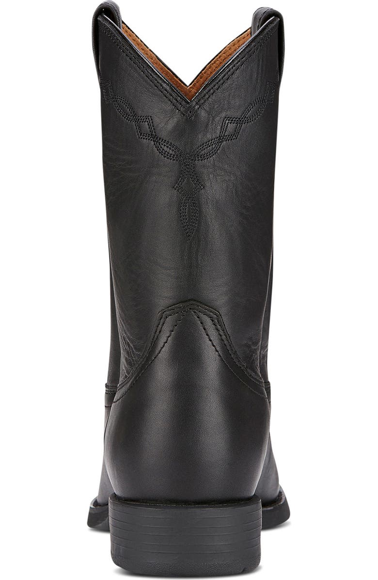 Ariat Heritage Roper Western Boot, Alternate, color, Black