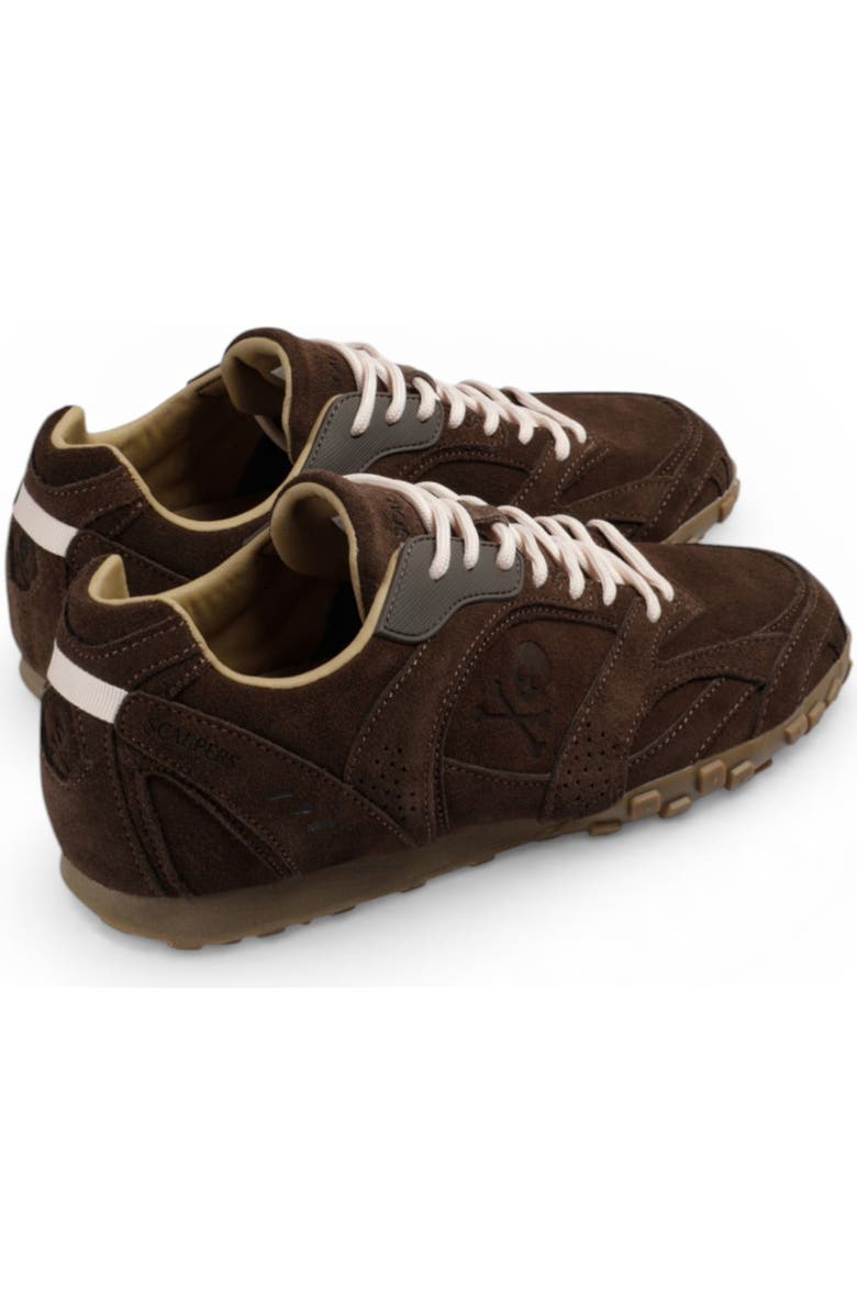 Scalpers Suede Running Shoe, Alternate, color, Brown