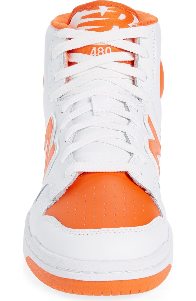 New Balance Gender Inclusive 480 High Top Basketball Sneaker, Alternate, color,