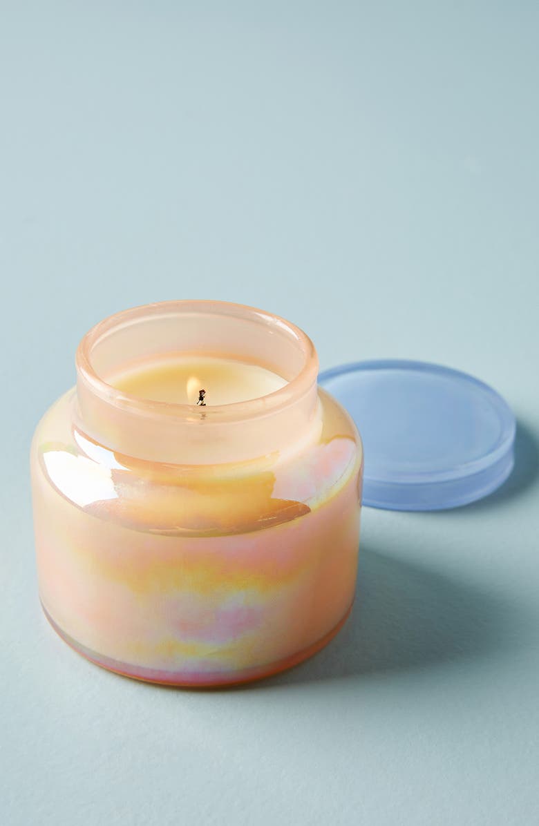Anthropologie Home Capri Blue Volcano Mini Candle, Main, color, 