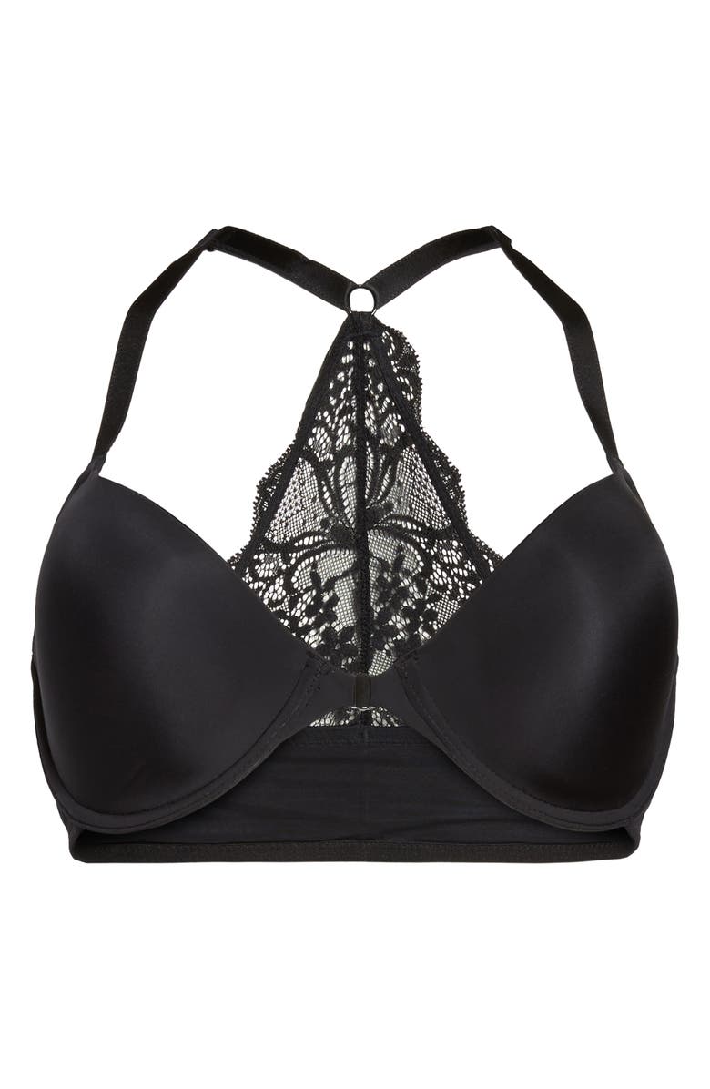 Wacoal Lace Impression Underwire Contour Racerback Bra, Alternate, color,