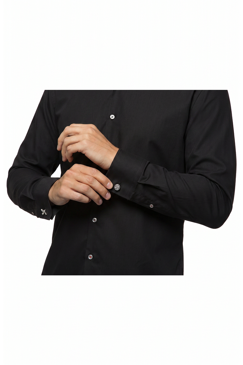 Venture Tech Dress Shirt - Classic Fit, Alternate, color, Black