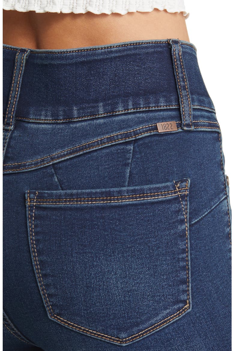 Fit & Lift High Waist Flare Jeans, Alternate, color, ORETHA