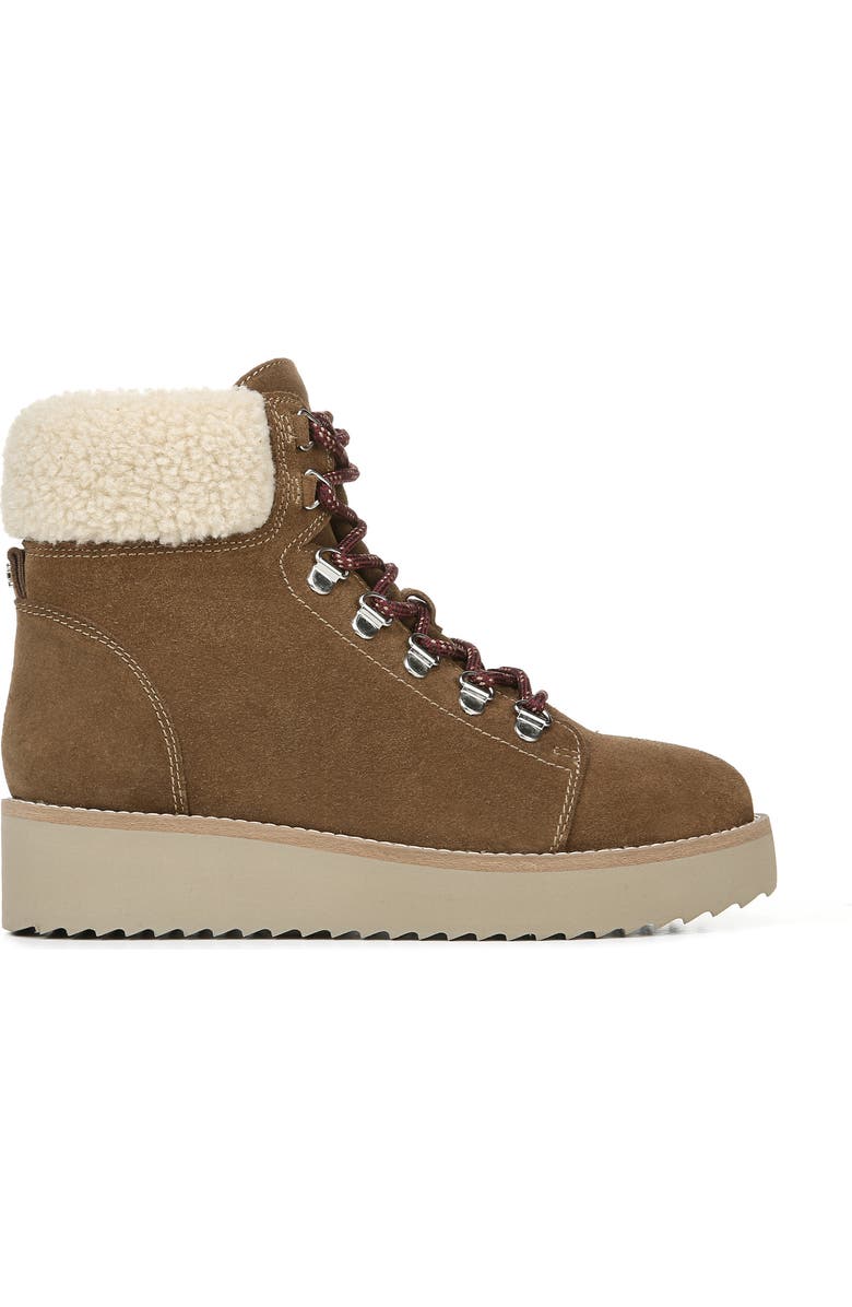 Sam Edelman Franc Hiking Boot with Faux Shearling Trim, Alternate, color,