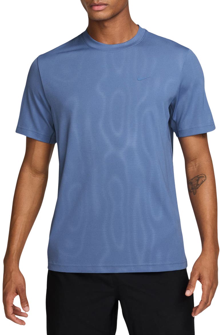 Performance Training T-shirt, Main, color, INDIGO STORM