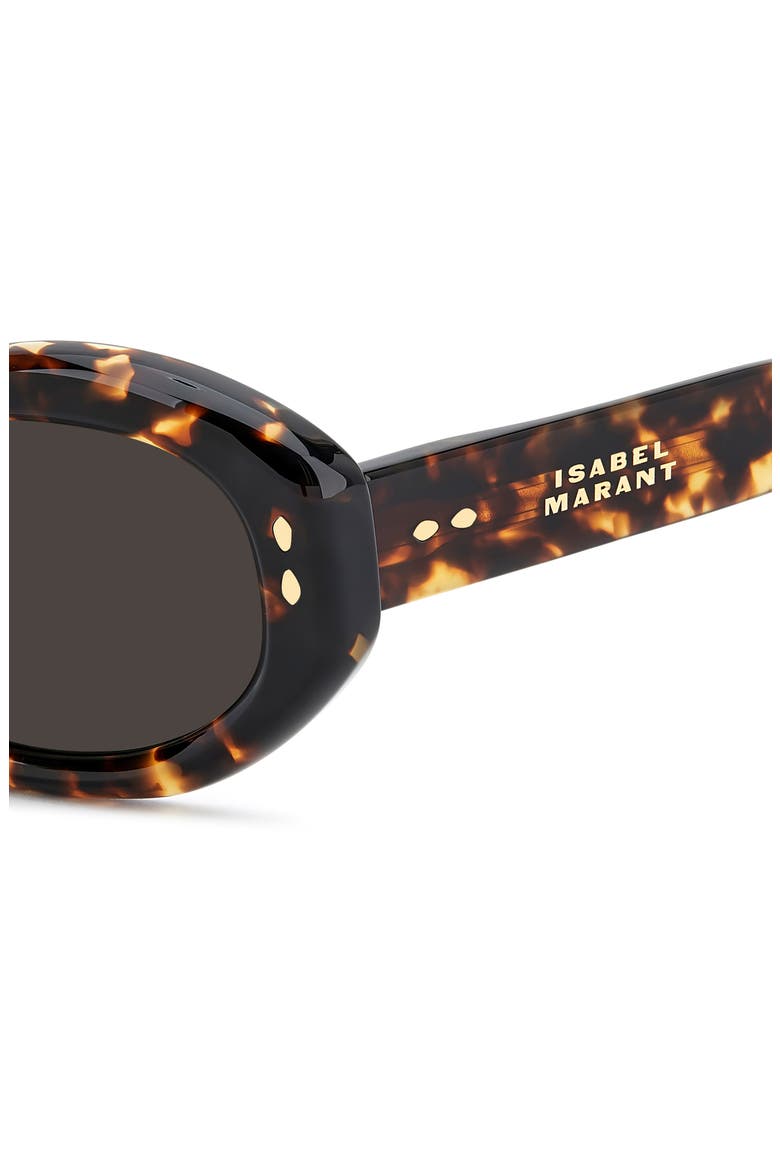 55mm Cat Eye Sunglasses, Alternate, color, HAVANA/ GREY