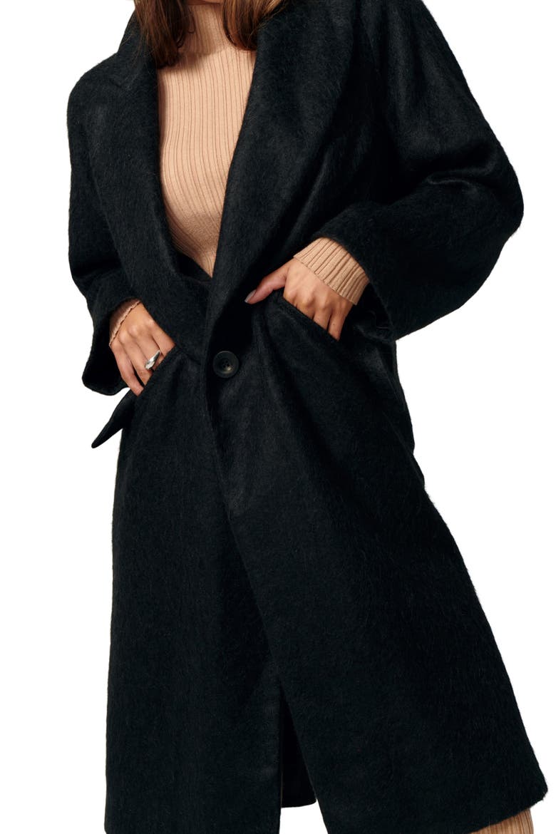 Everything Coat, Alternate, color, BLACK