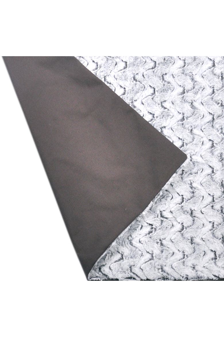 Luxe Snuggle Throw Water Resistant Pet Blanket, Alternate, color, Gray