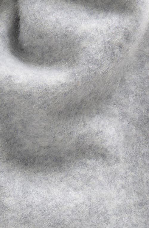 Nordstrom Brushed Cashmere Scarf In Grey Formal