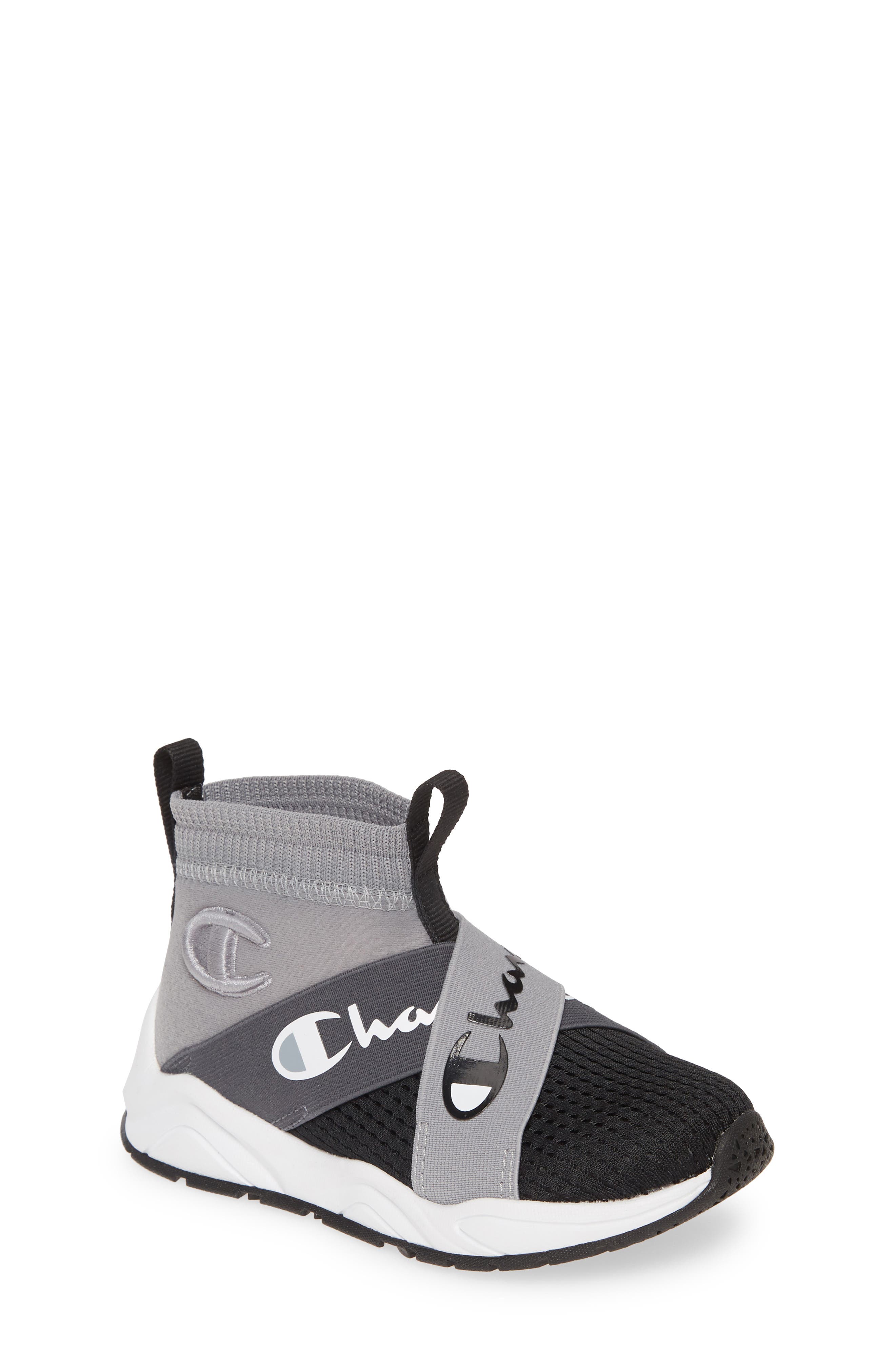Champion Rally Crossover High Top Sock Sneaker, Main, color, 