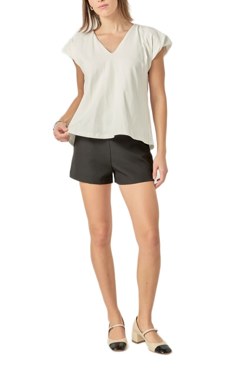 Puff Sleeve Top, Alternate, color, WHITE