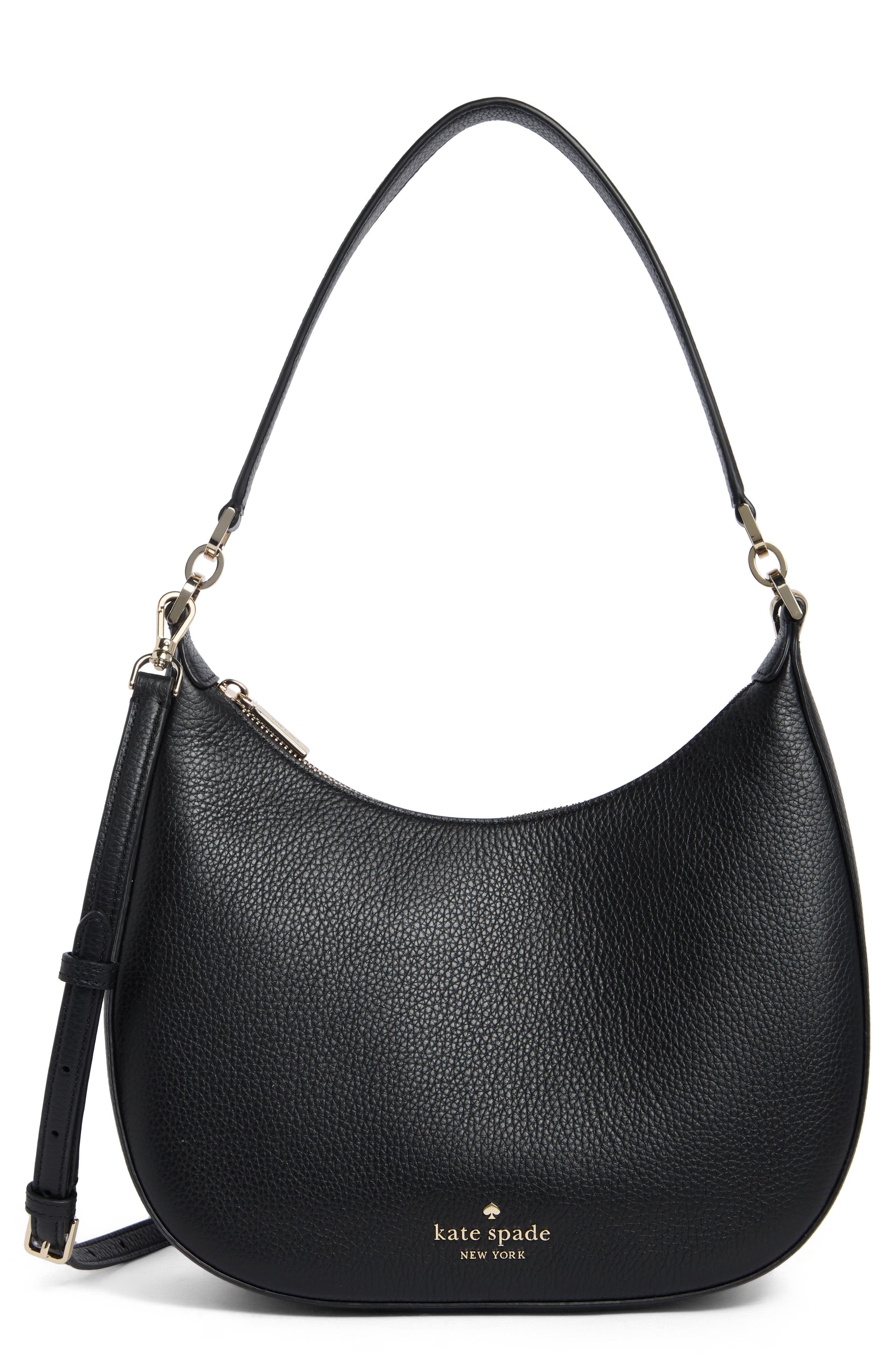 Kate Spade New York janie pebbled leather shoulder bag