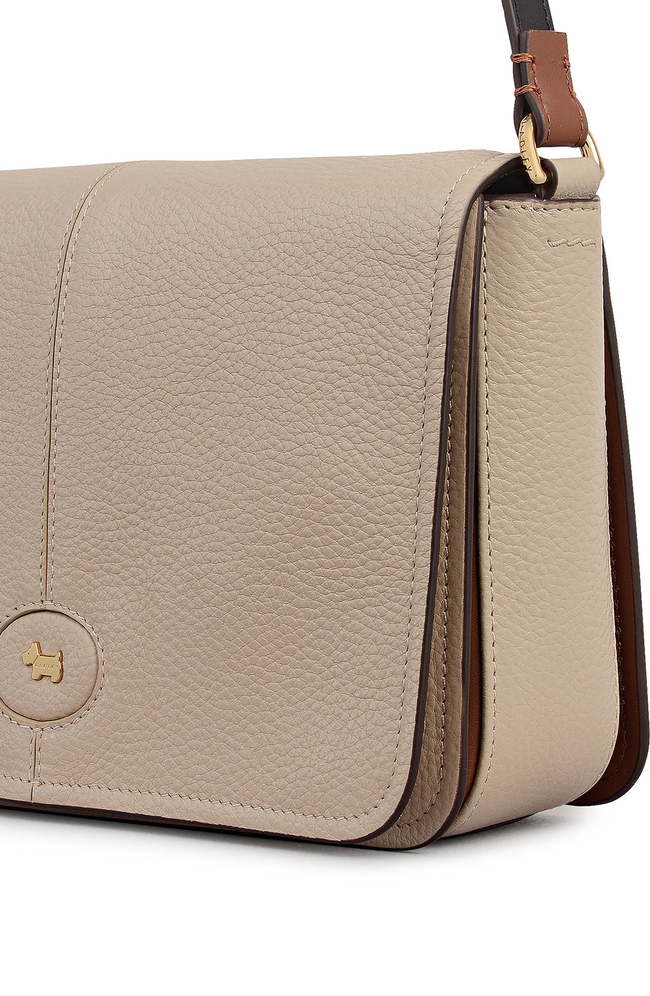 Radley Maldon Mews Medium Leather Crossbody Bag, Alternate, color, Porcini