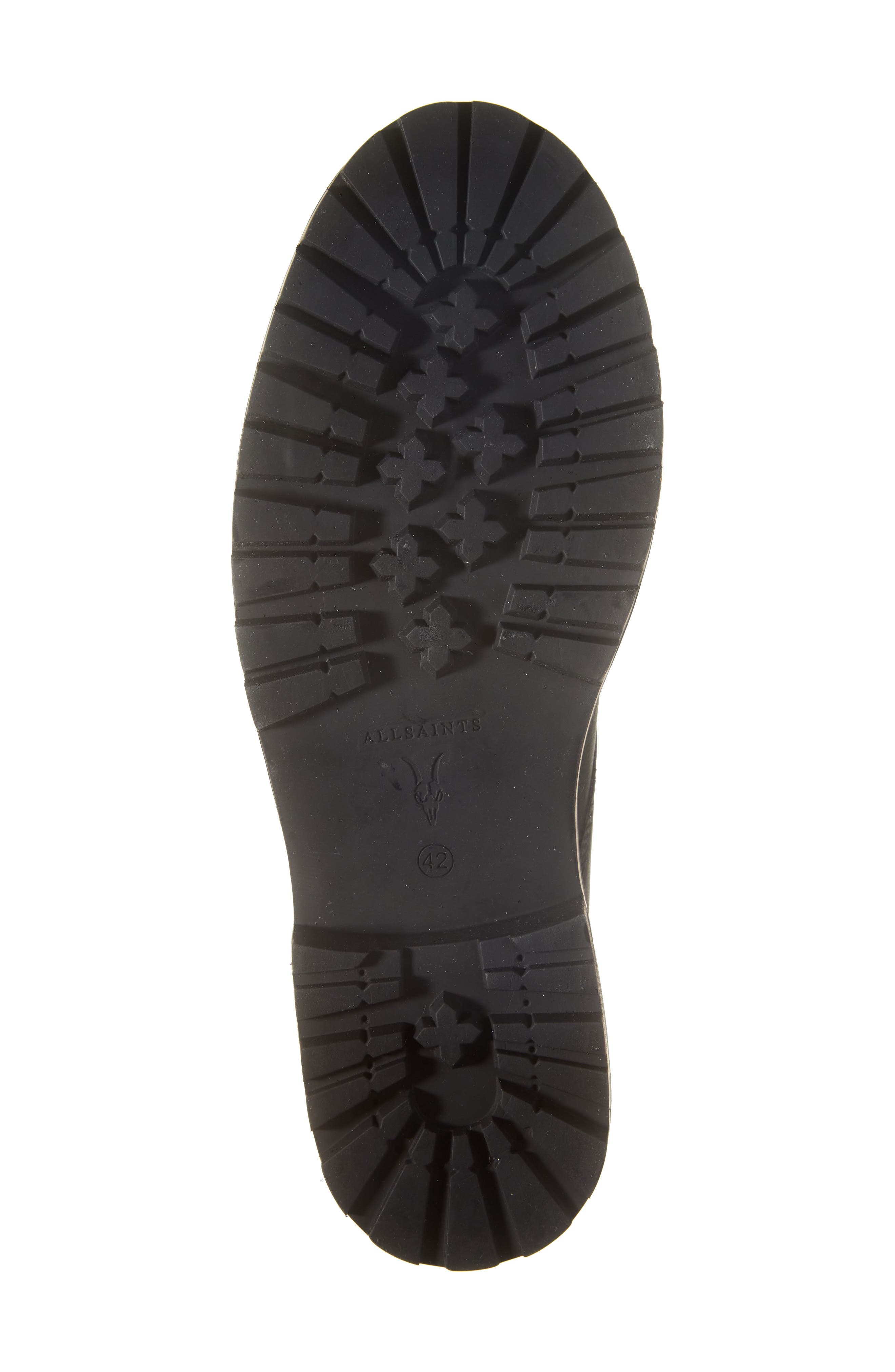 AllSaints Jarred Lug Sole Derby, Alternate, color, 