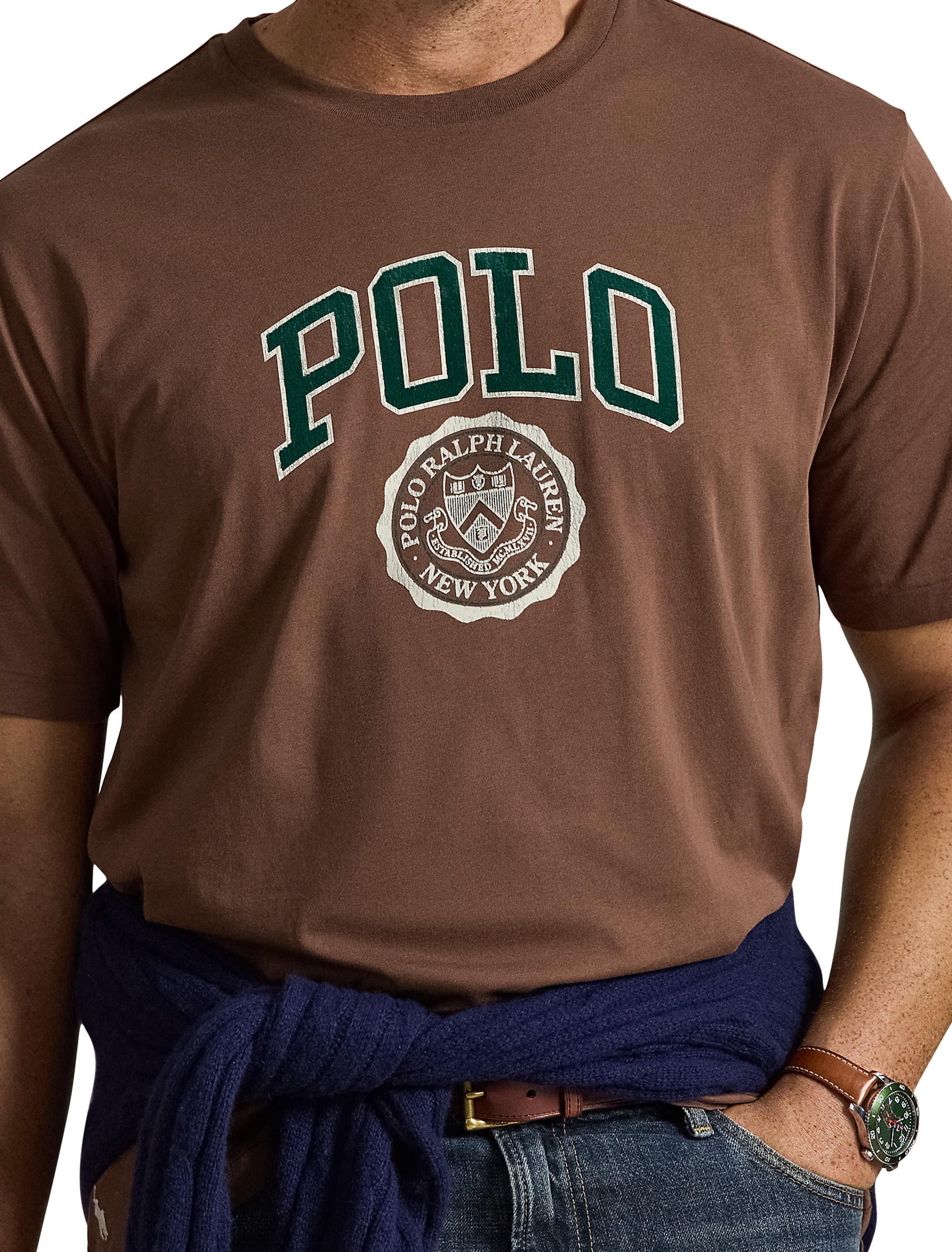 Polo Ralph Lauren Big & Tall Varsity Graphic T-shirt (Men) | Nordstrom