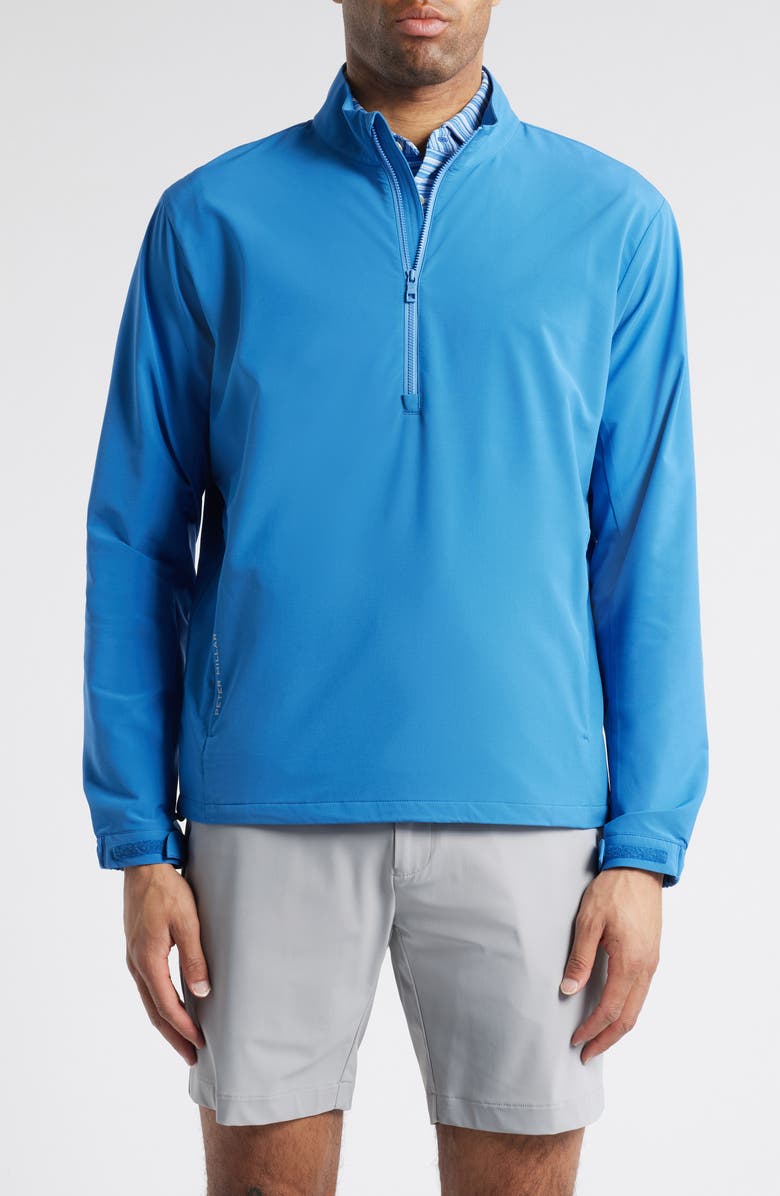 Peter Millar Dunes Water Resistant Half Zip Golf Pullover, Main, color, 