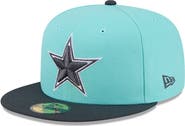 New Era Men's New Era Light Blue/Navy Dallas Cowboys Two-Tone Color Pack 59FIFTY Fitted Hat