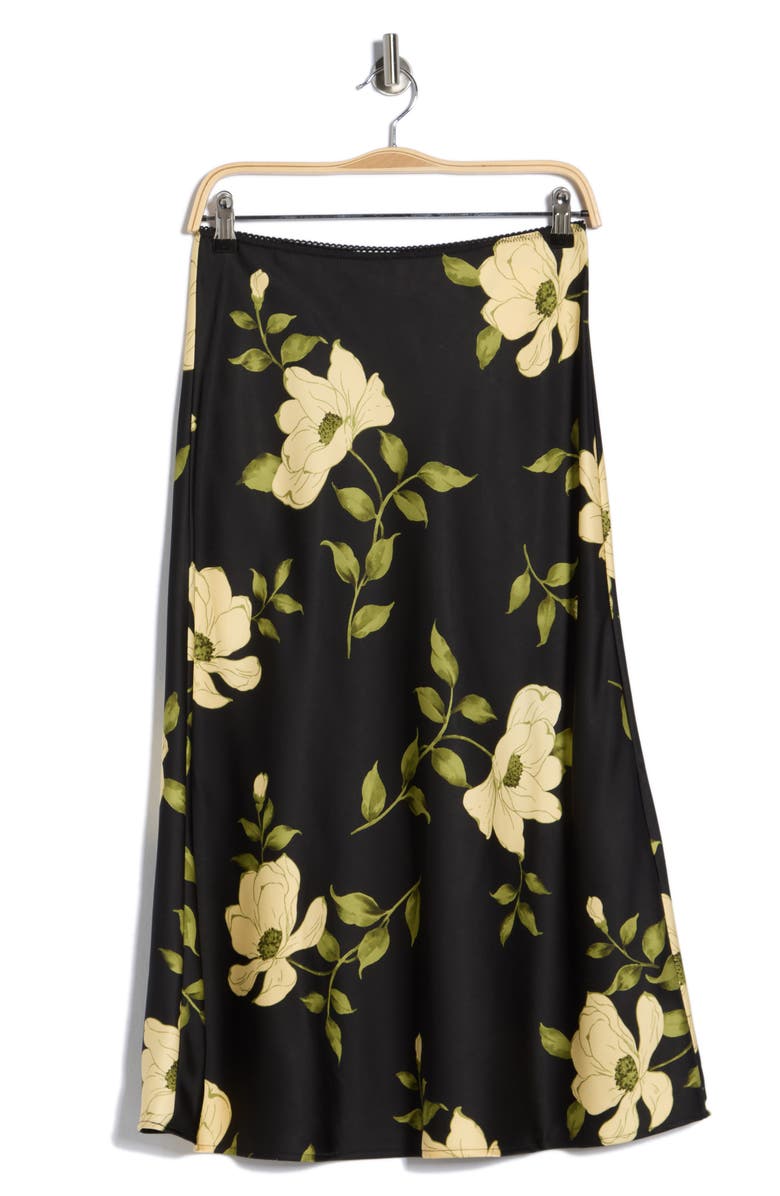 EDIT by JASON WU Midi Bias Skirt, Main, color, Midnight Garden