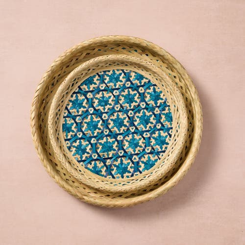 Ten Thousand Villages Phu An Basket In Blue