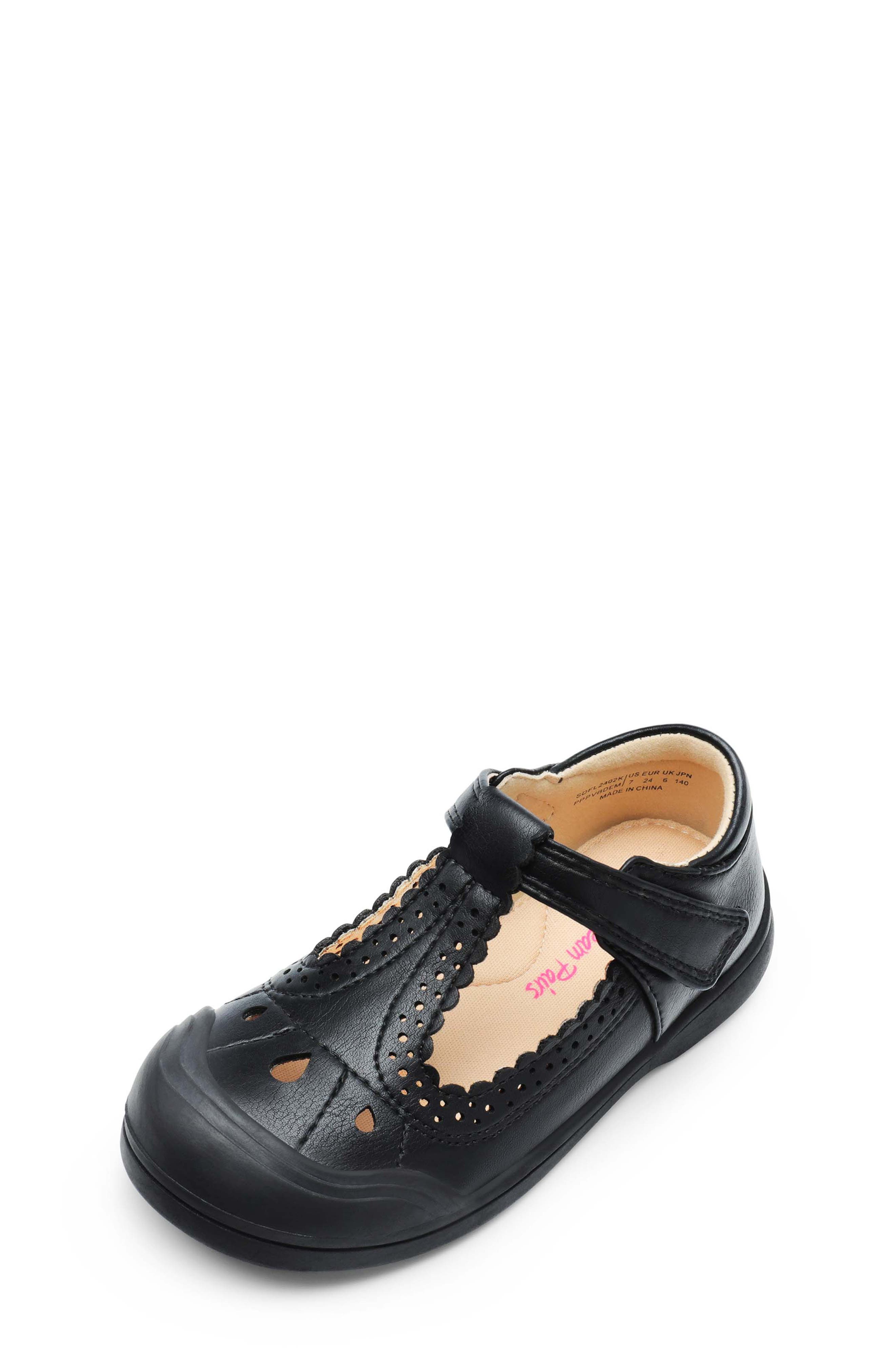 DREAM PAIRS Kids' T-Strap Flat, Main, color, 