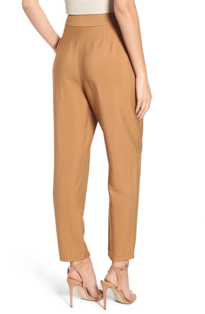 Leith Tie Front Pant, Alternate, color, 