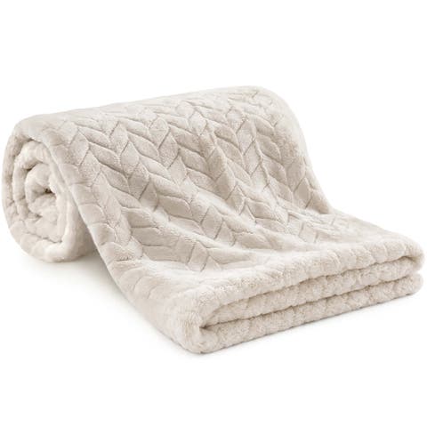 Souffle Fleece Baby Blankets, Serene