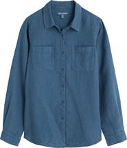 Seasalt Cornwall Hazel Branch Linen Button-Up Shirt