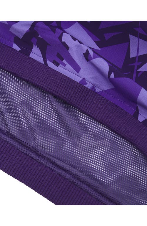 Eastside Golf Stretch Nylon Windbreaker Golf Vest In Violet Stone Shatter