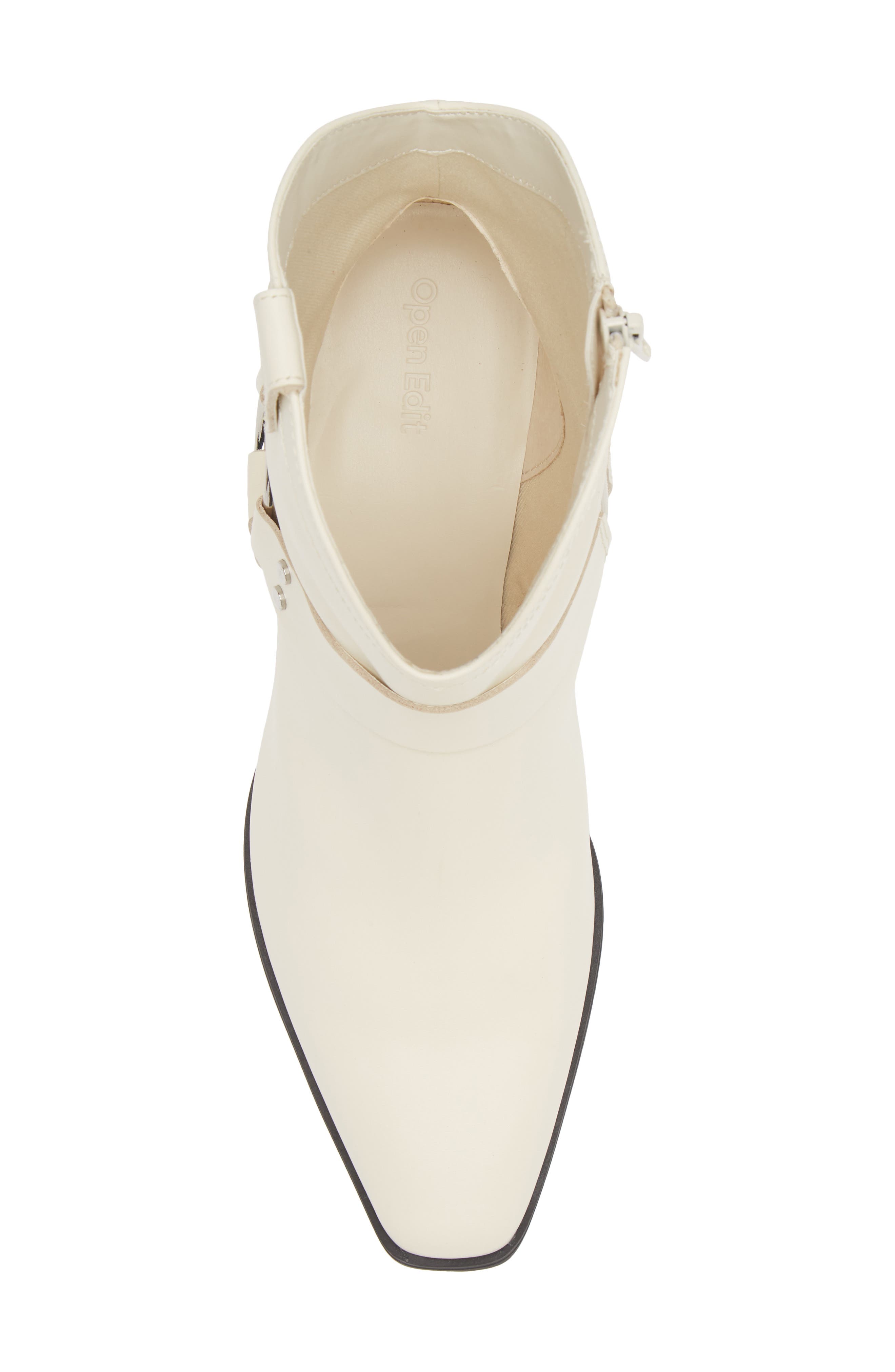 Enzo Western Boot, Alternate, color, IVORY EGRET