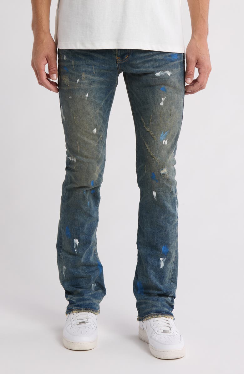 PURPLE BRAND P004 Slim Fit Flare Jeans, Main, color, 