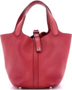Pre-Owned Hermes Picotin Bag Clemence PM