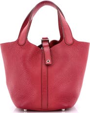 Pre-Owned Hermes Picotin Bag Clemence PM