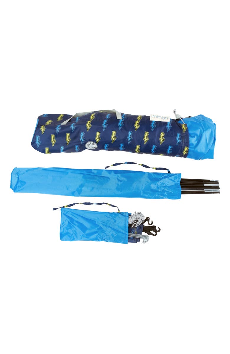 mimish Lightning Bolts Play Tent, Alternate, color, Blue