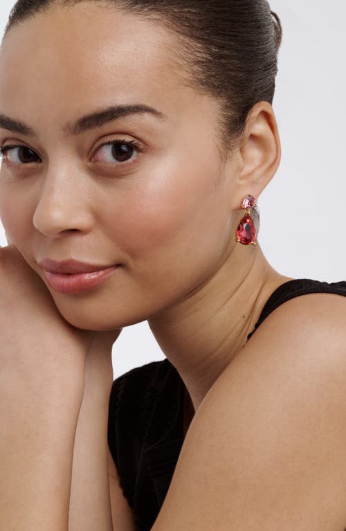 Ted Baker Teaire Crystal Drop Earrings In Red