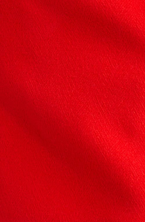 Jil Sander Wool Miniskirt In Red