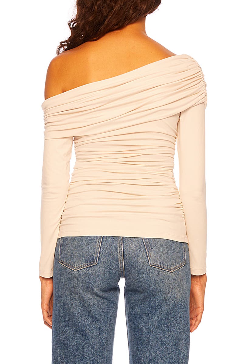 Susana Monaco Ruched Off the Shoulder Top, Alternate, color,