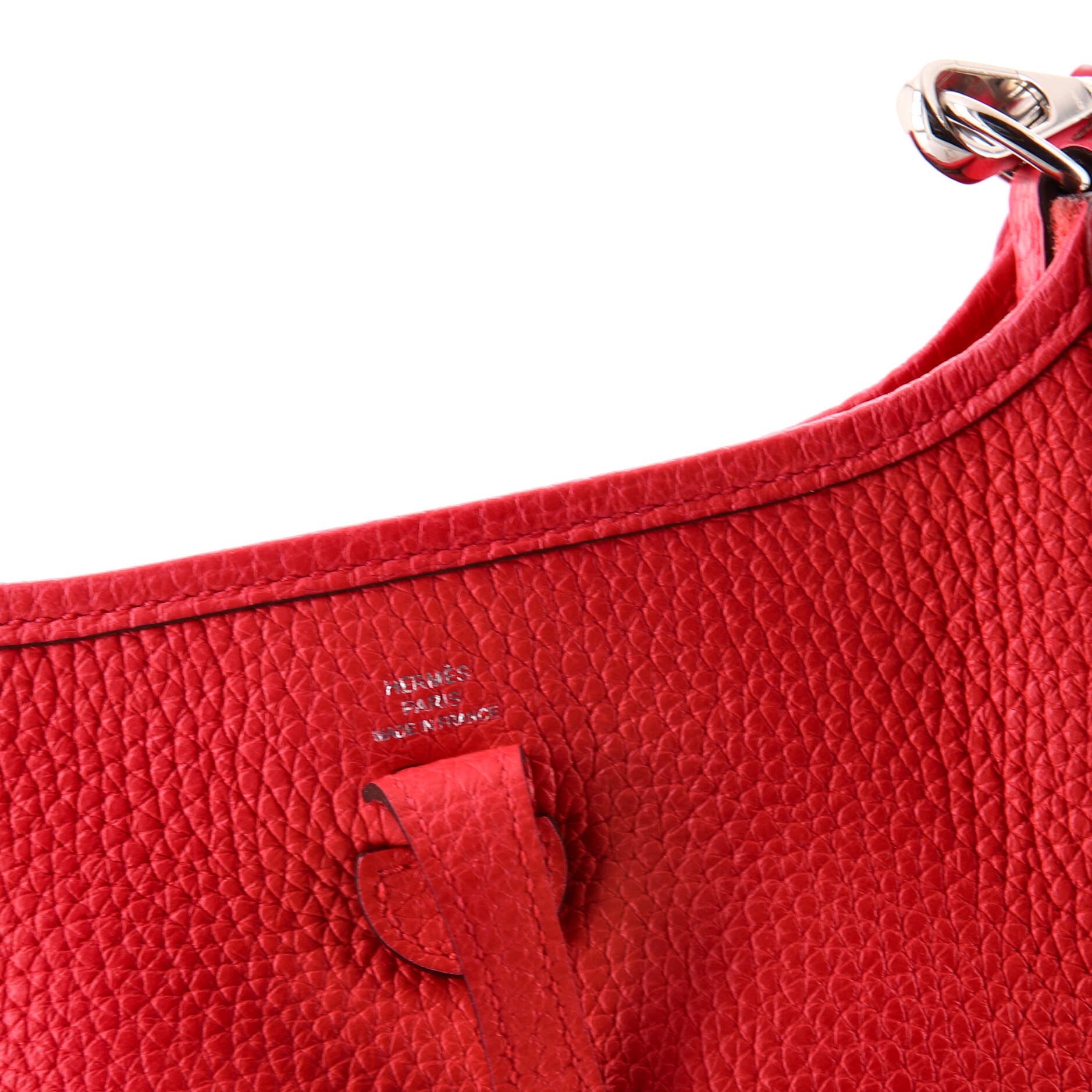 Pre-Owned Hermes Evelyne Bag Gen III Clemence TPM, Alternate, color, Rose Extreme