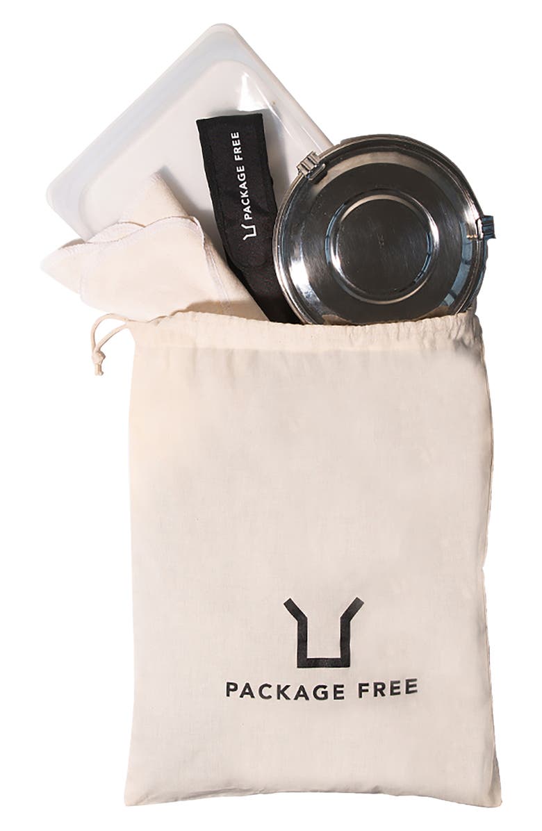 Package Free Zero Waste Lunch Kit, Main, color,