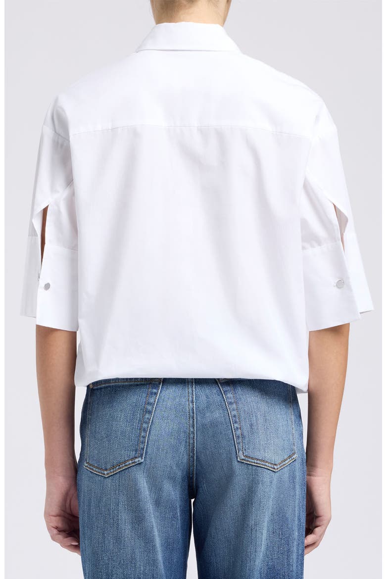 Cotton Shirt, Alternate, color, POPELINE OPTICA
